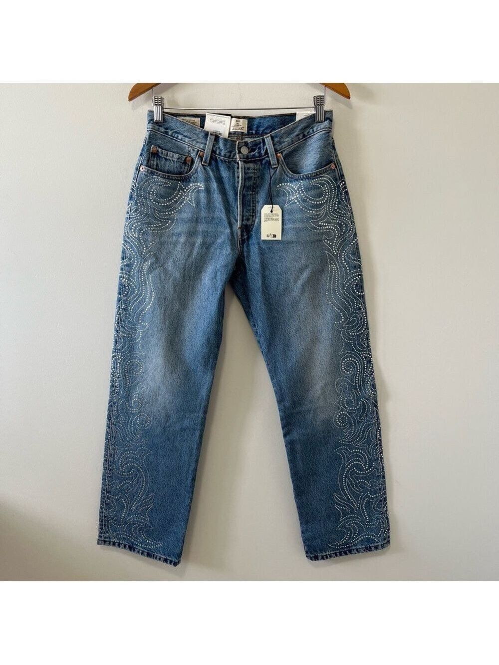 Levi's x Beyoncé 501 90s Jeans Size 27 - Picture 7 of 16